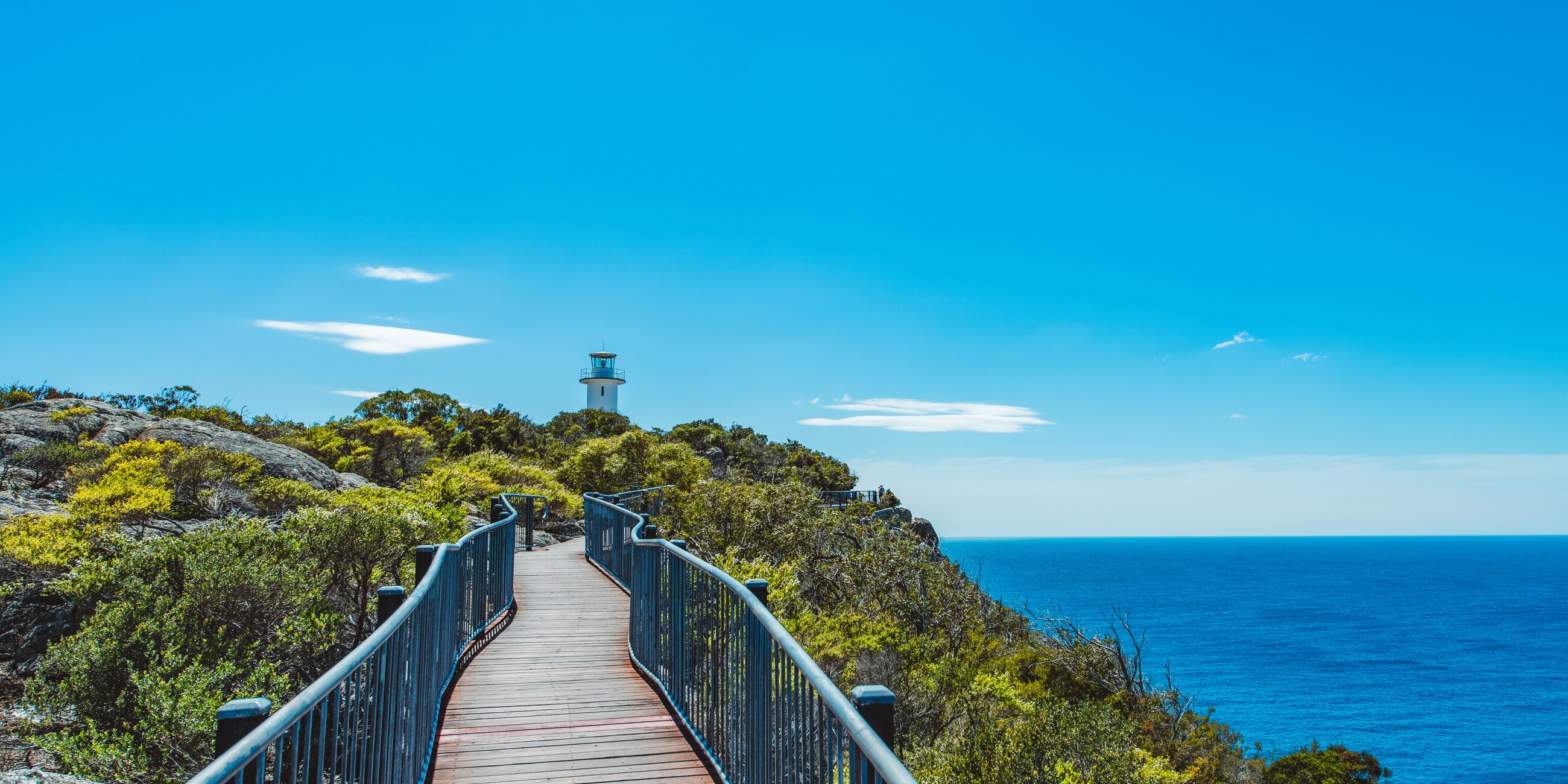Path To Cape Tourville Lighthouse In Tasmania