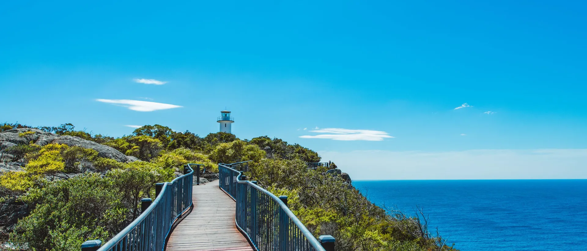 Path To Cape Tourville Lighthouse In Tasmania