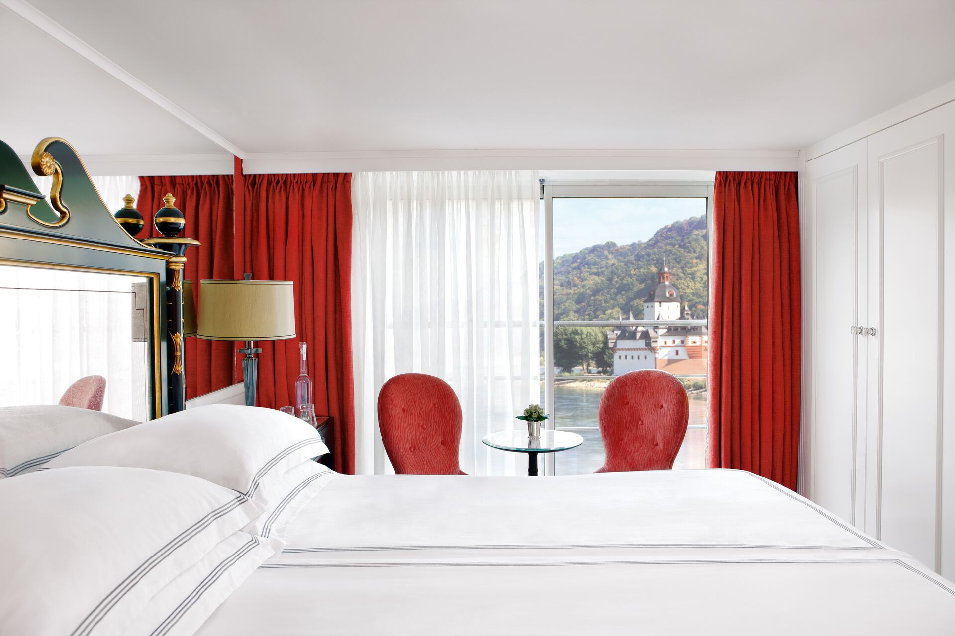 French Balcony room aboard Trafalgar Reverie