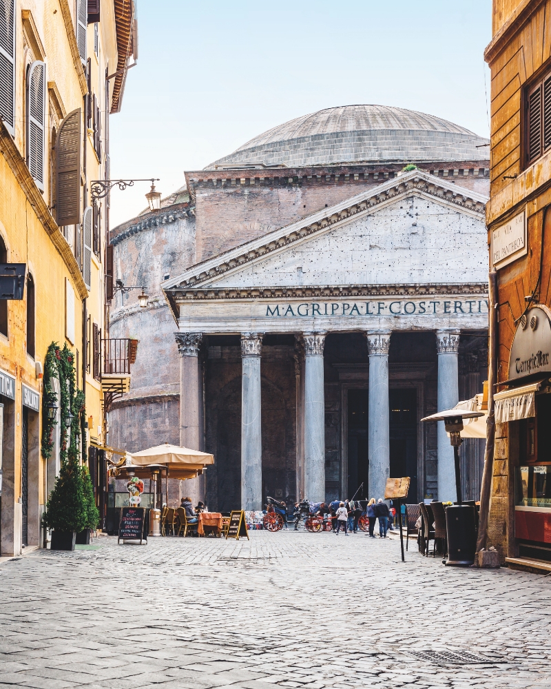 Pantheon in Rome, Italy 