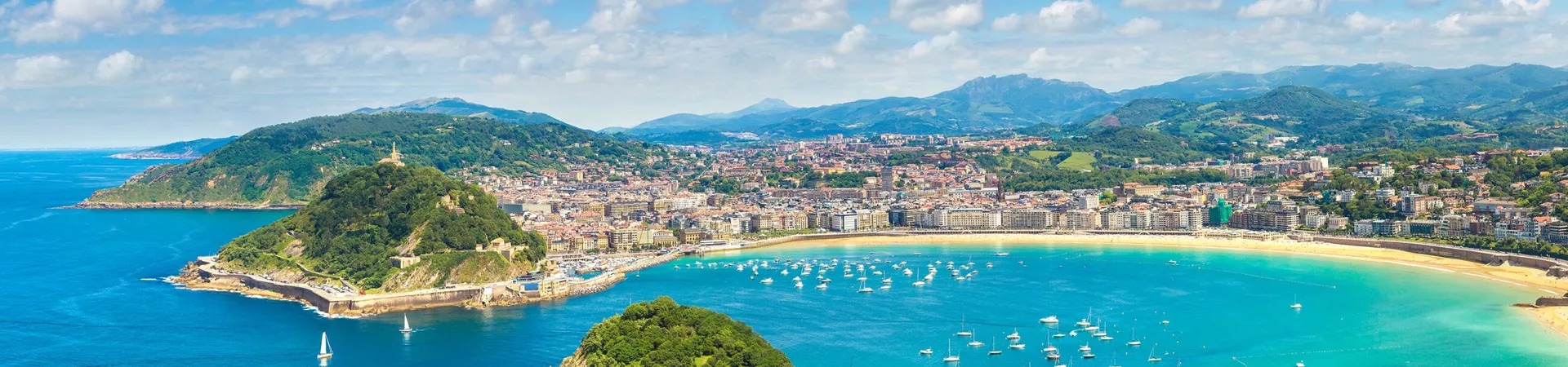 Panoramic View Of San Sebastian 