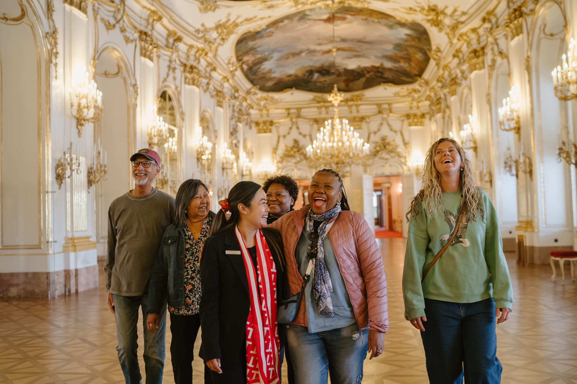 Group of Judith in Vienna Schonbrunn Palace 