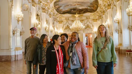 Group of Judith in Vienna Schonbrunn Palace