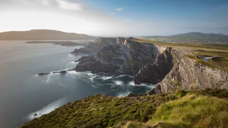 The Famous Kerry Cliffs near Portmagee Ring of Kerry, Ireland