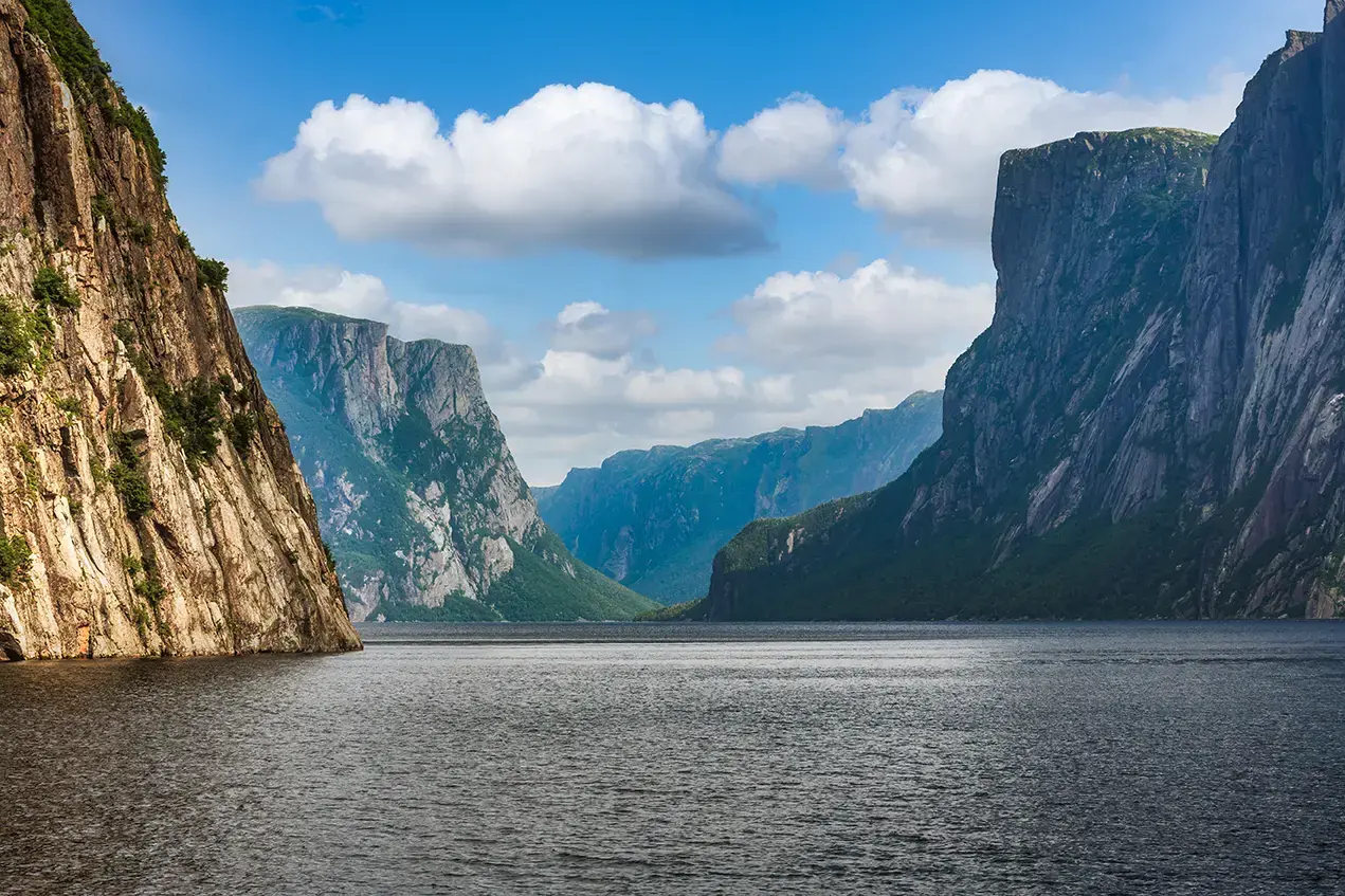 Western Brook Pond Gros Morne National Park Newfoundland Canada