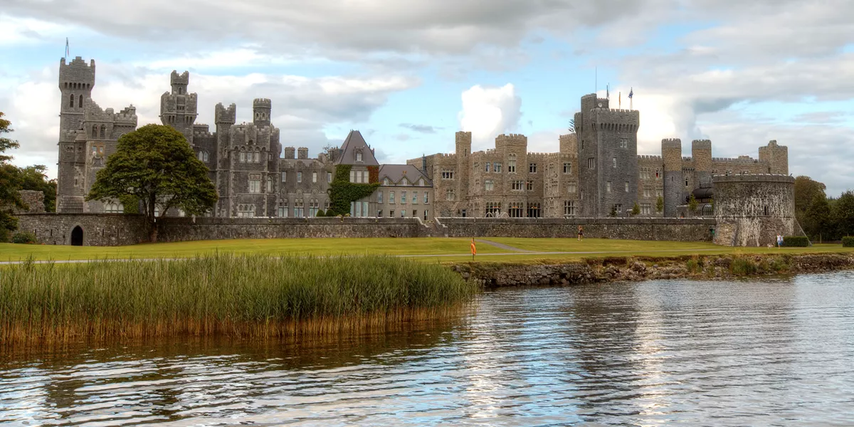 Lake view at Ashford Castle in Irleand