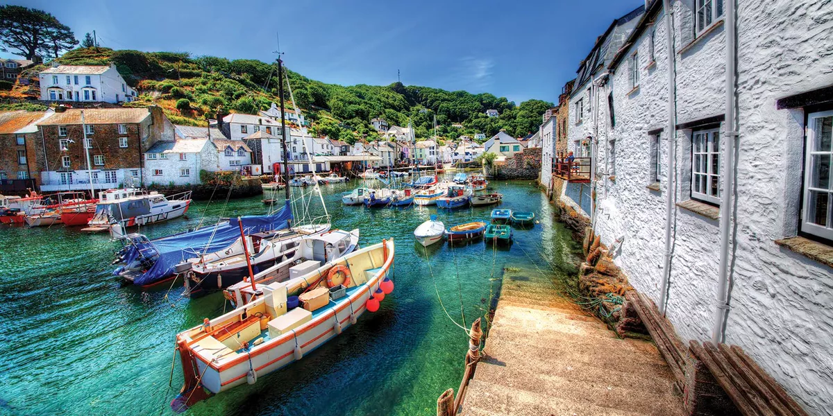 Harbour in Cornwall, England
