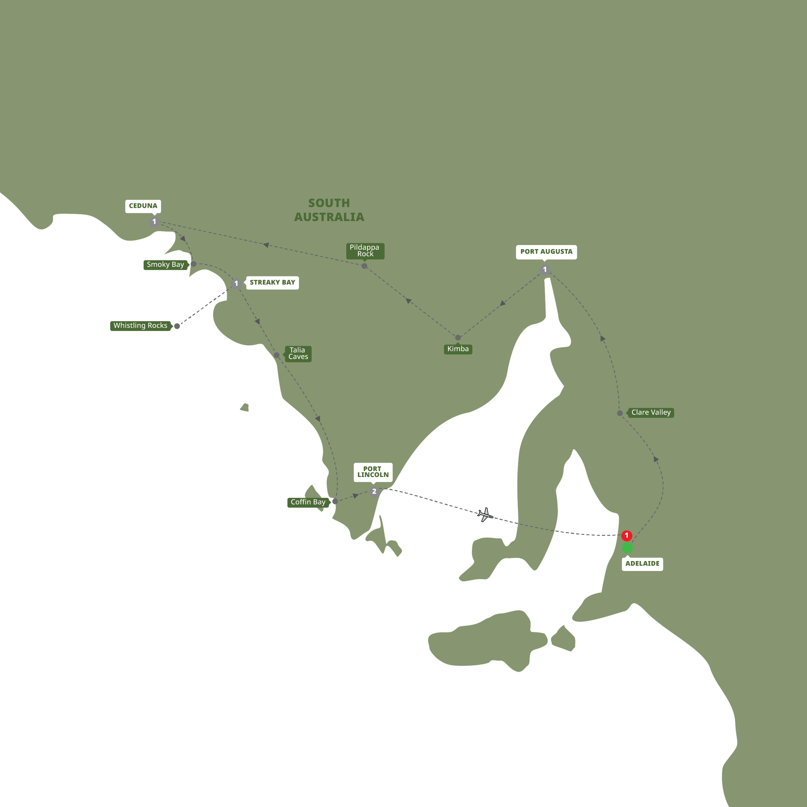 South Australian Eyre Peninsula Escape - Small Group