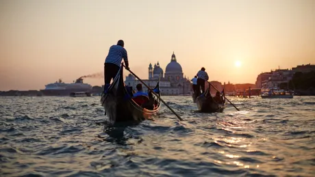 Italy Venice Gondola Grand Canal