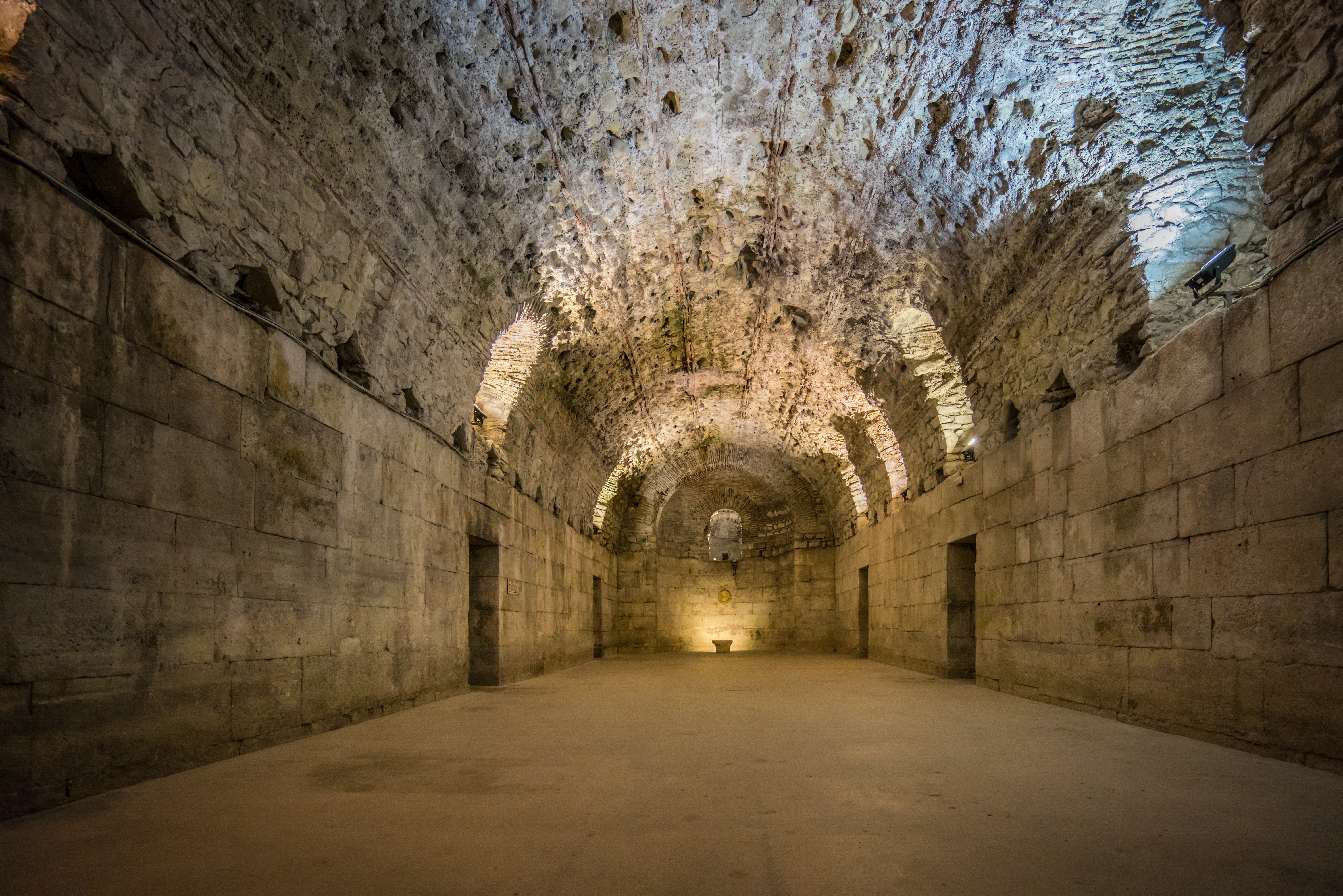 Diocletian's Palace in Split, Croatia