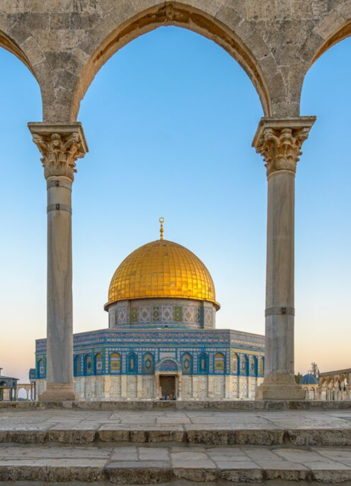 View of Temple in Jerusalem, Israel