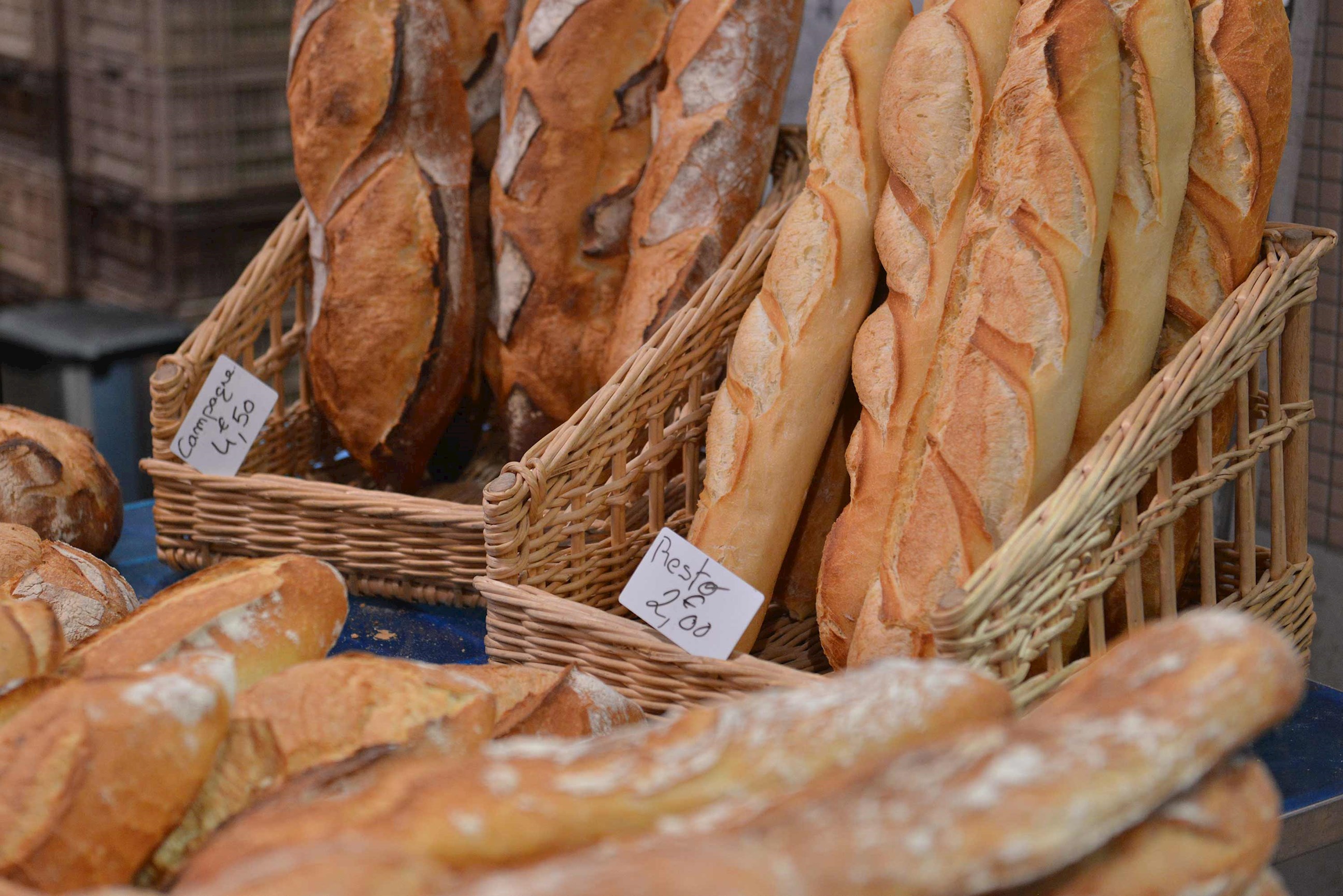 Baguettes in Paris, France
