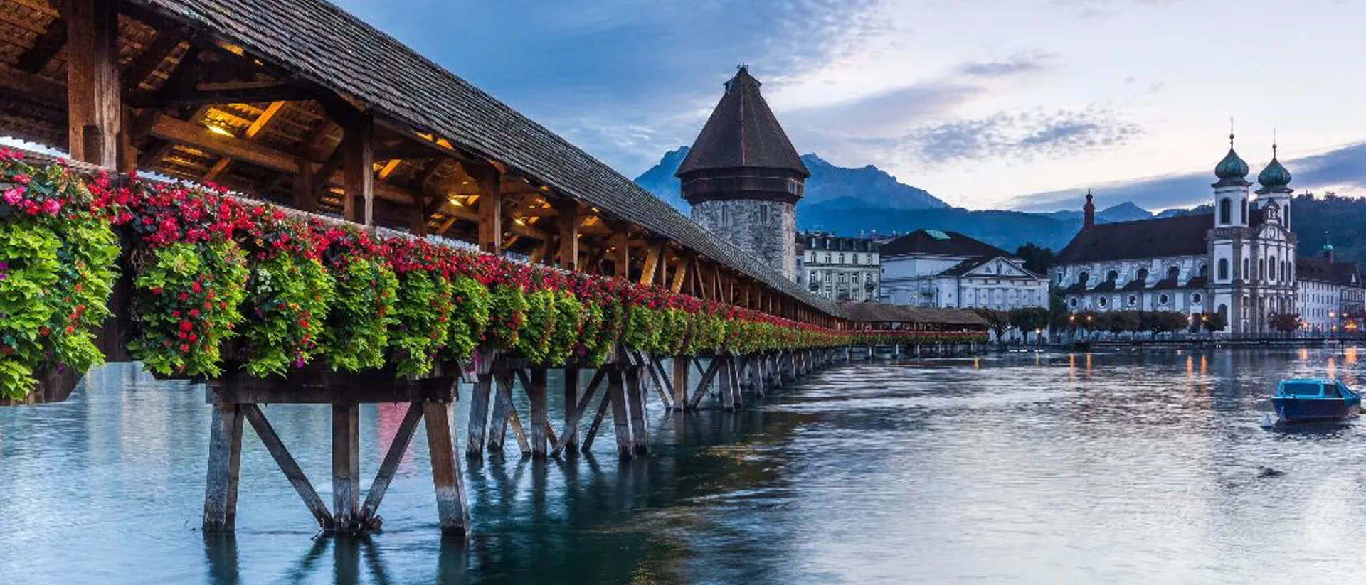 Chapel Bridge In Lucerne
