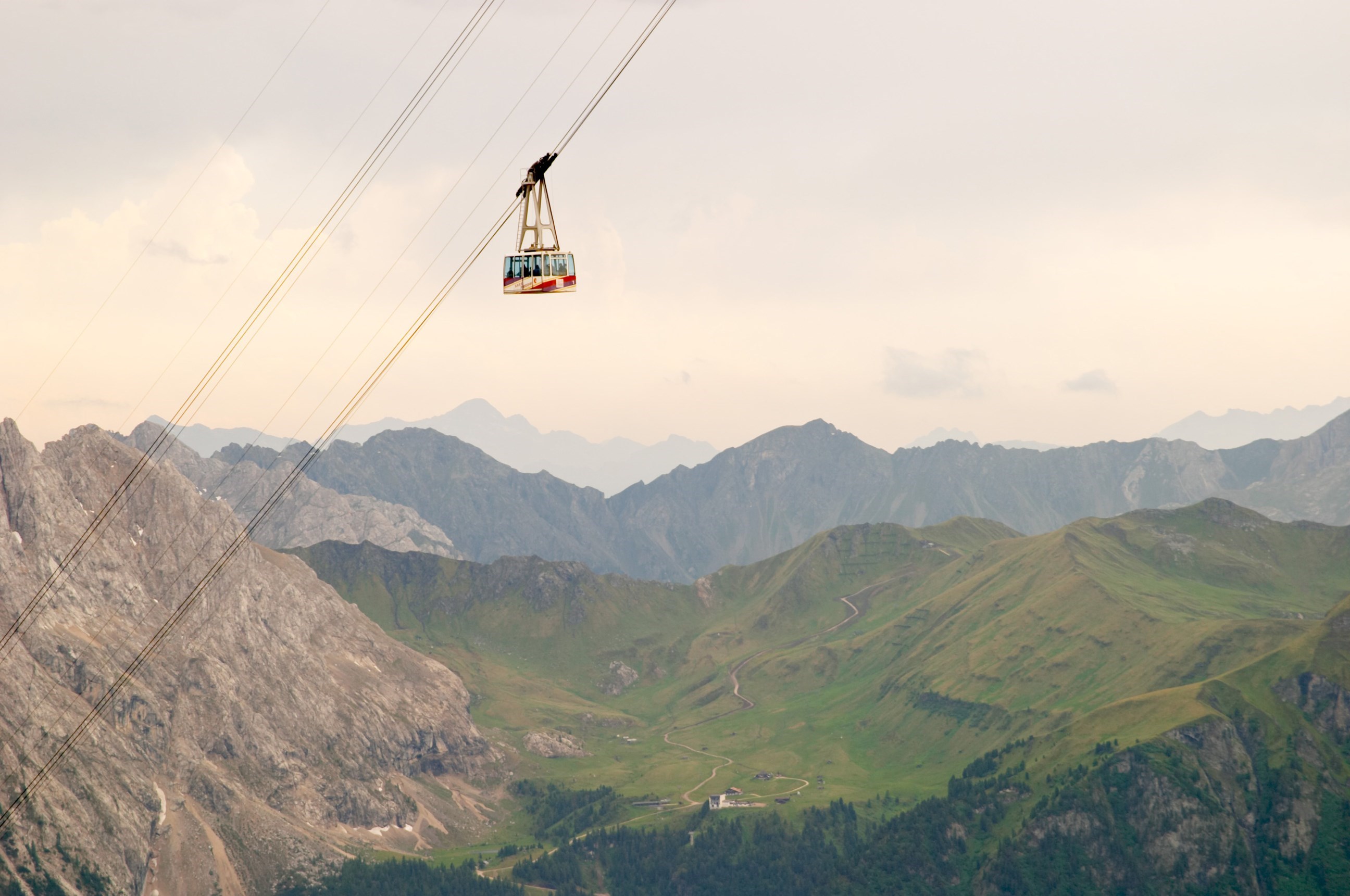 Dolomites Cable Car, Veneto, Italy