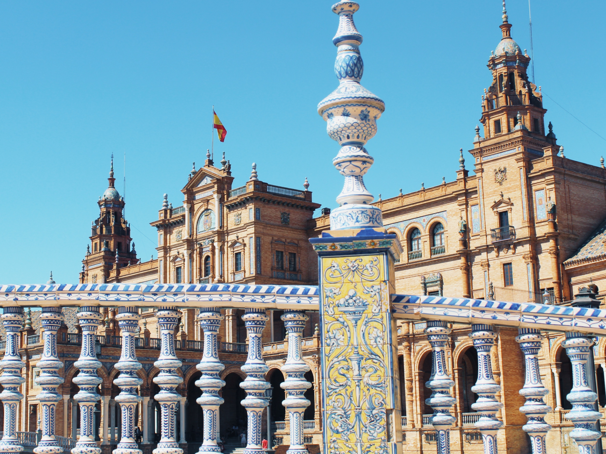 Beautiful historic palace in Seville 