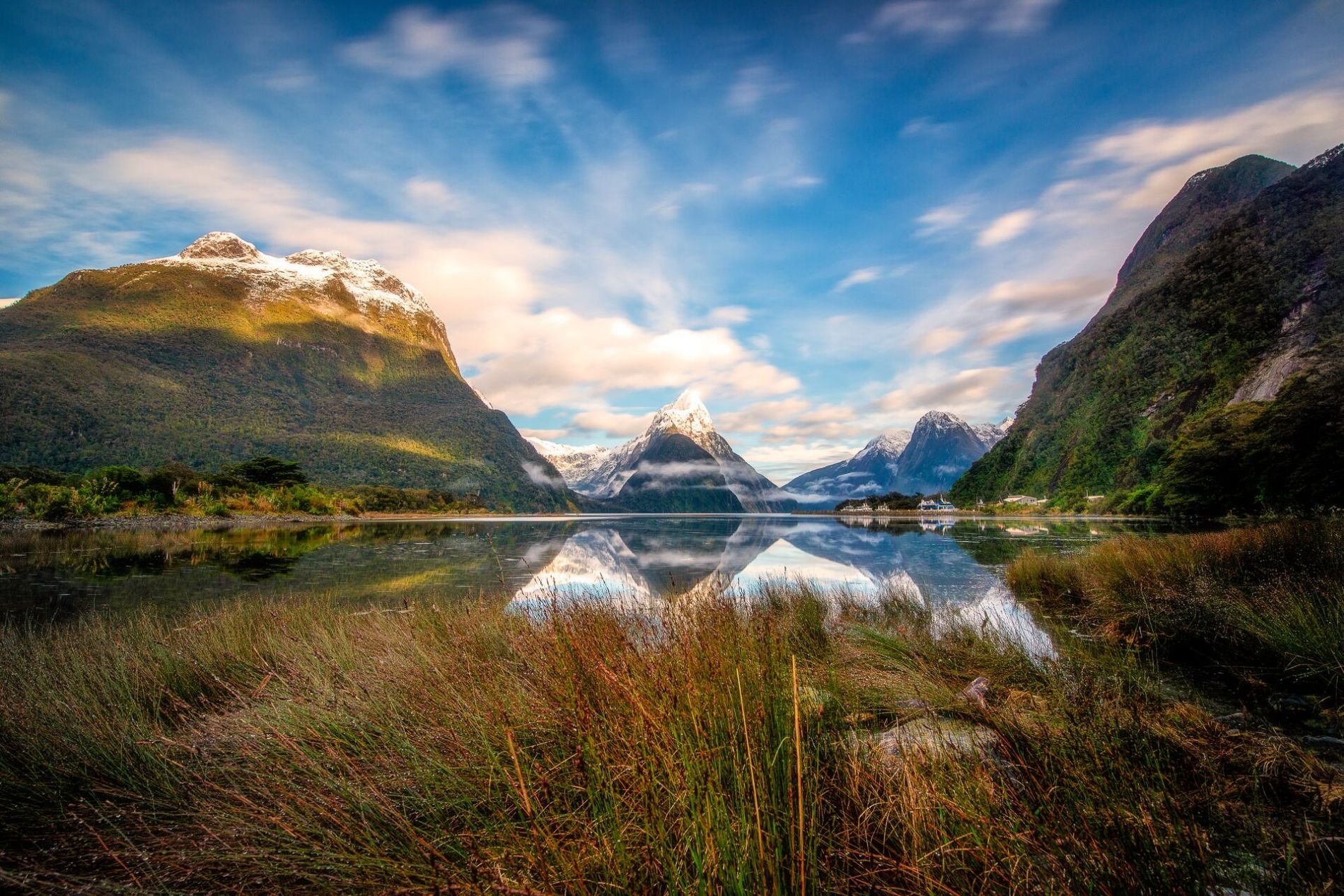 View on Milford Sound, South Island, New Zealand