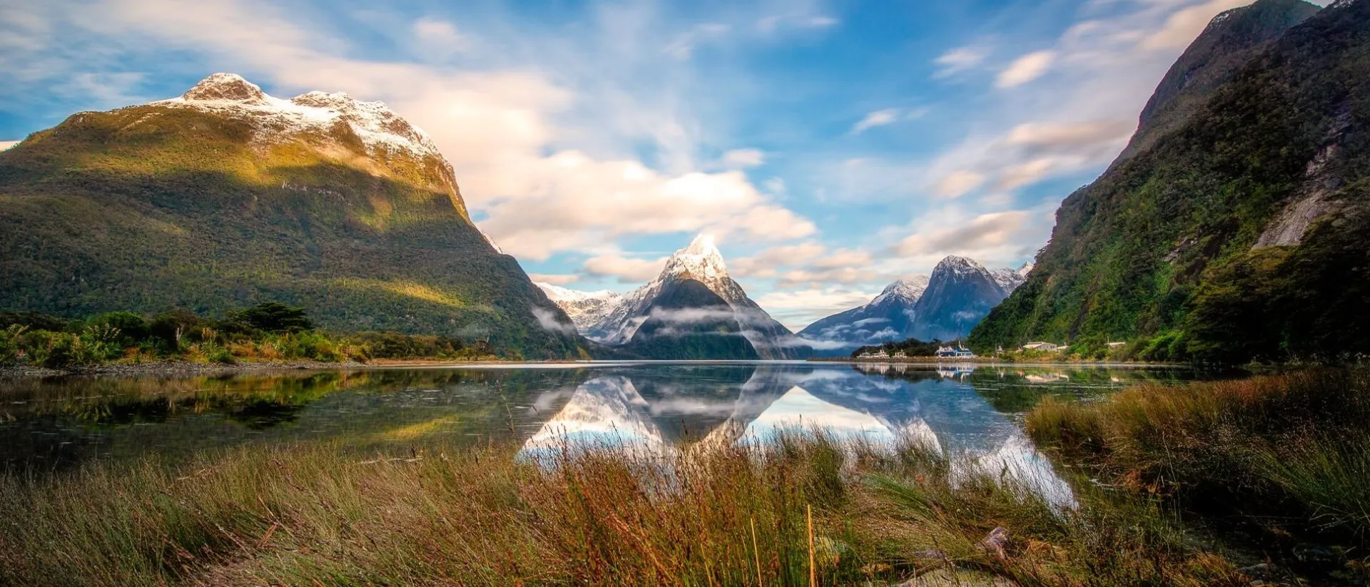 View on Milford Sound, South Island, New Zealand