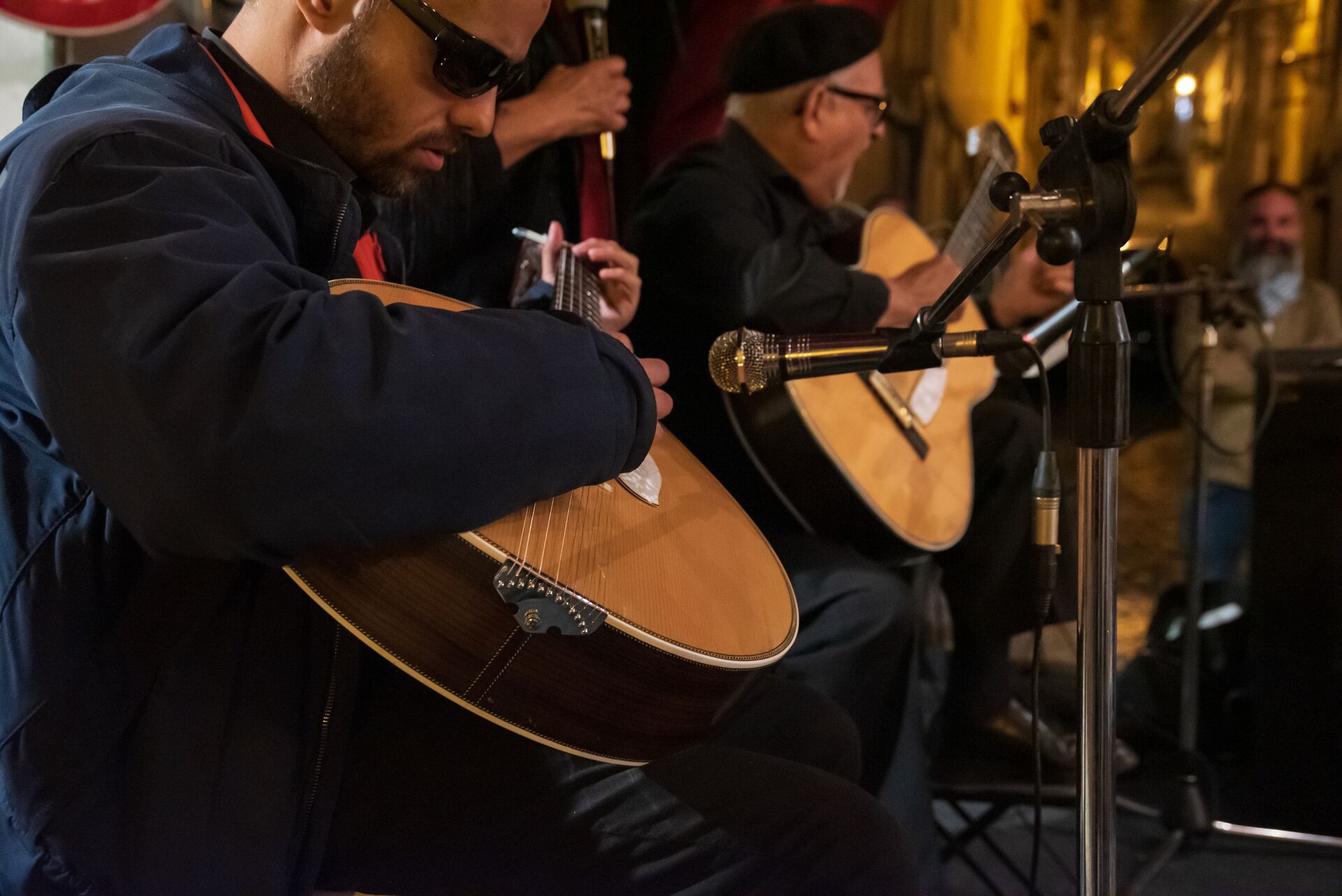 Fado Performers during a recital in Lisbon, Portugal
