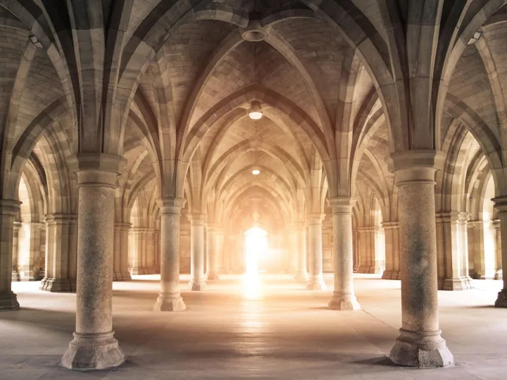 Spectacular Architecture Inside The University Of Glasgow Main Building Scotland