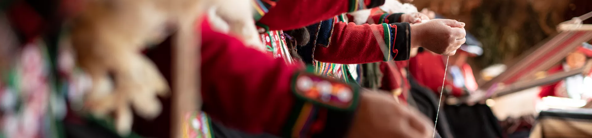 Women weaving