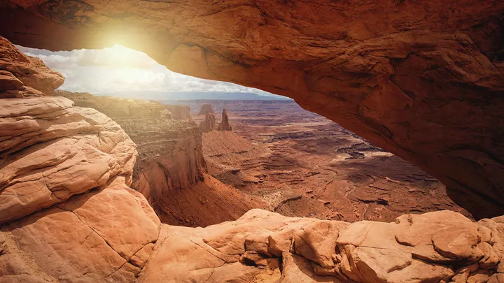 Mesa Arch Backpacking Canyonlands National Park Hiking Canyonlands