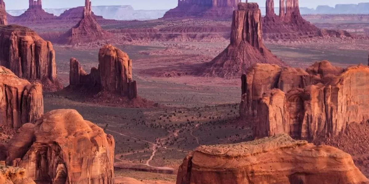 Sunset in Monument Valley, USA
