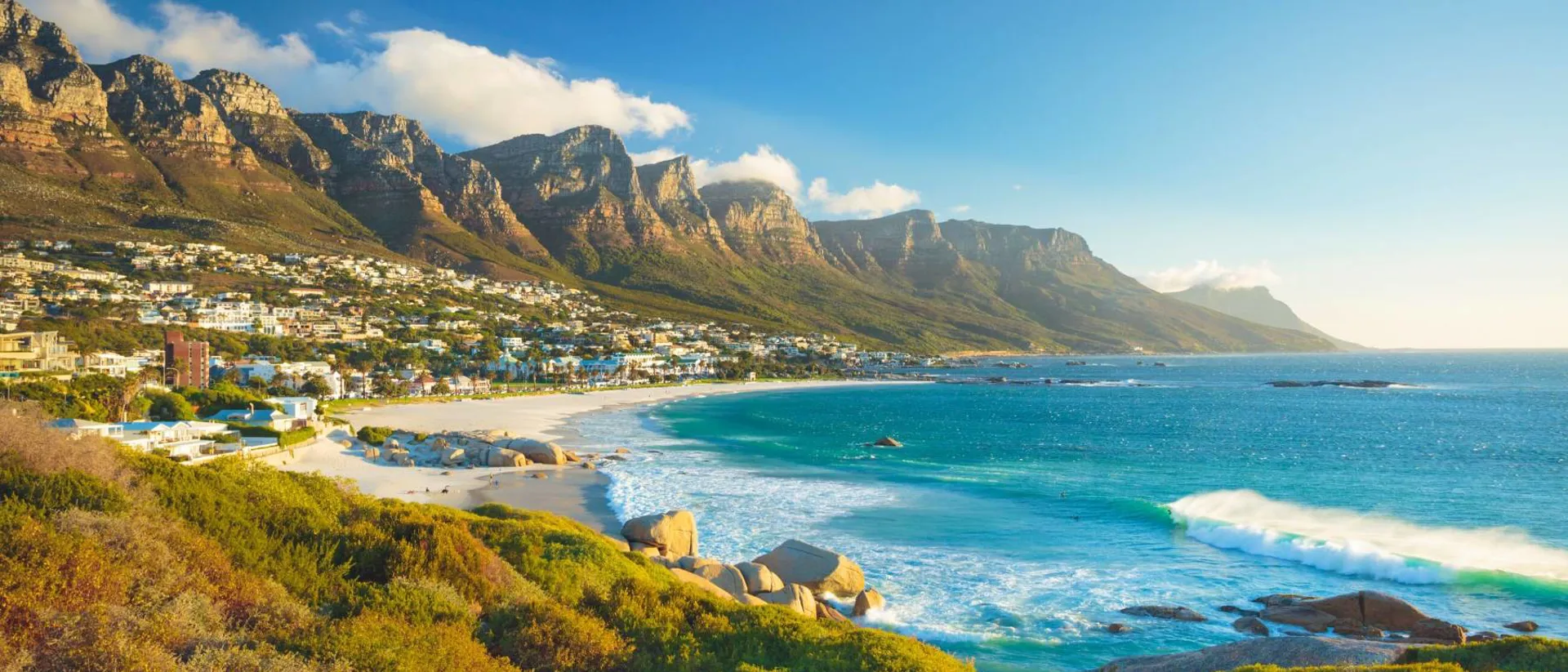 Twelve Apostles Mountain in Camps Bay, Cape Town, South Africa