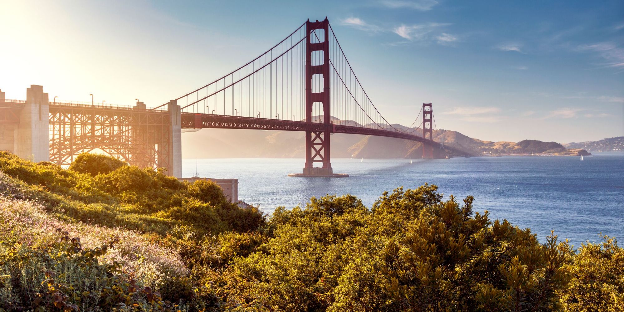 The Golden Gate Bridge in San Francisco, California