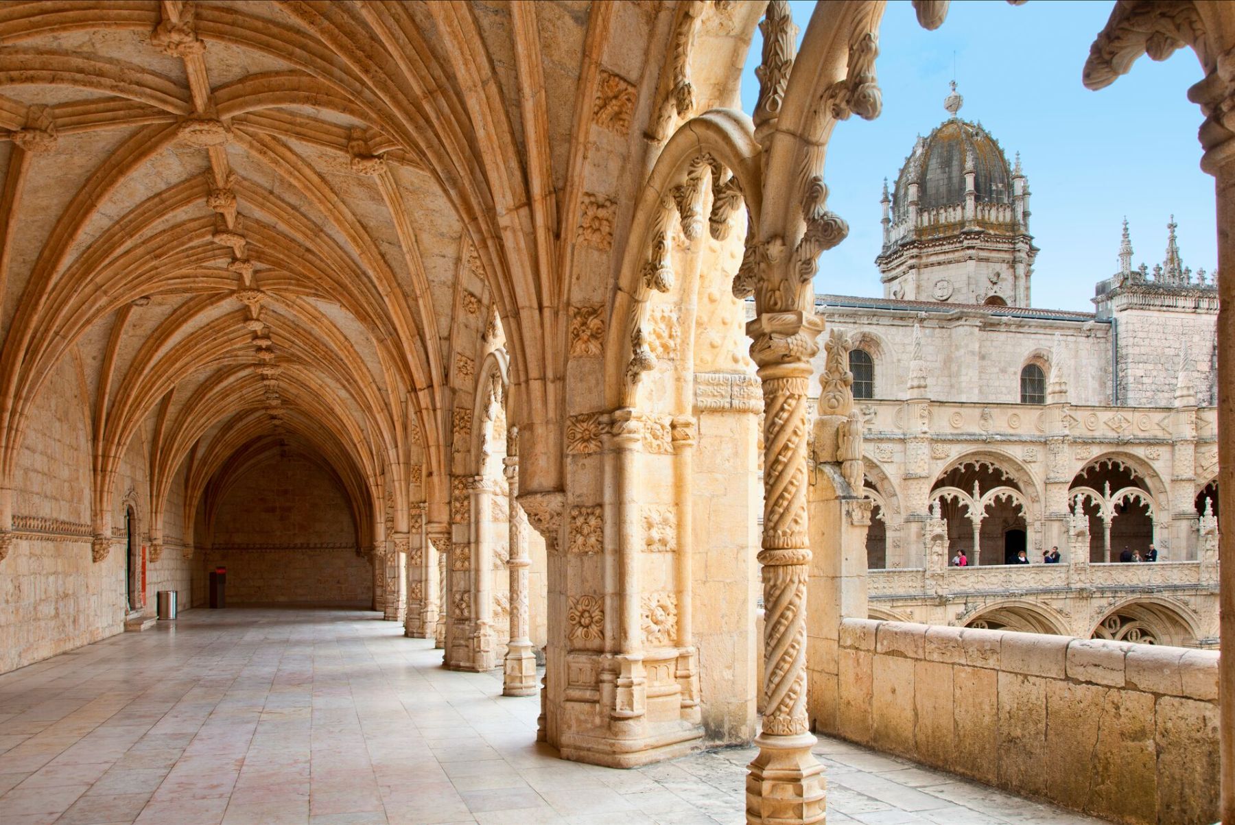  Jeronimos Monastery At Belem in Lisbon, Portugal