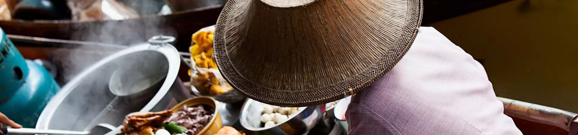 Floating Market in Bangkok