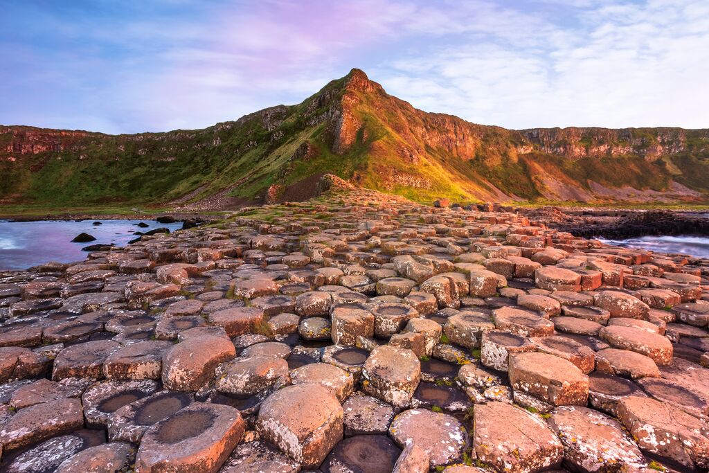 Giant's Causeway County in Antrim Northern, Ireland