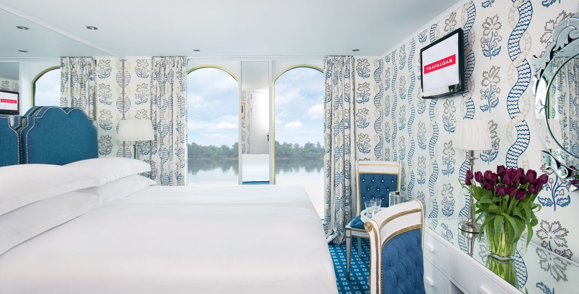 French Balcony Room aboard the Trafalgar Verity