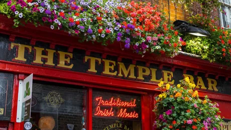 The Temple Bar Public House In Dublin Ireland