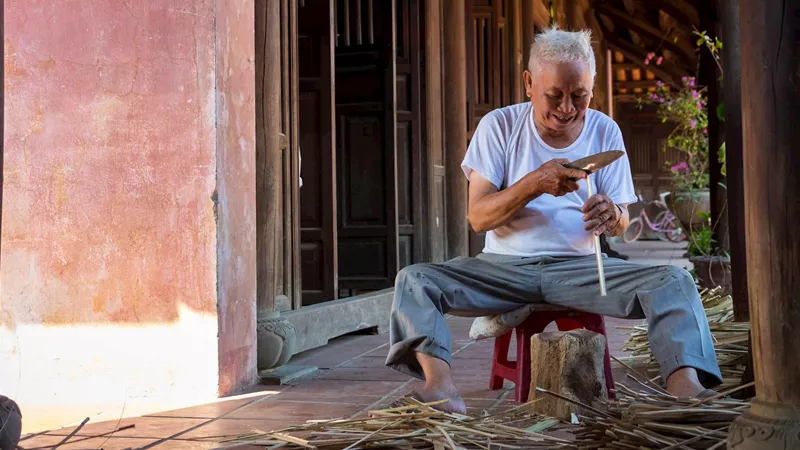 Lantern making or fishing life tour in Hoi An, Vietnam
