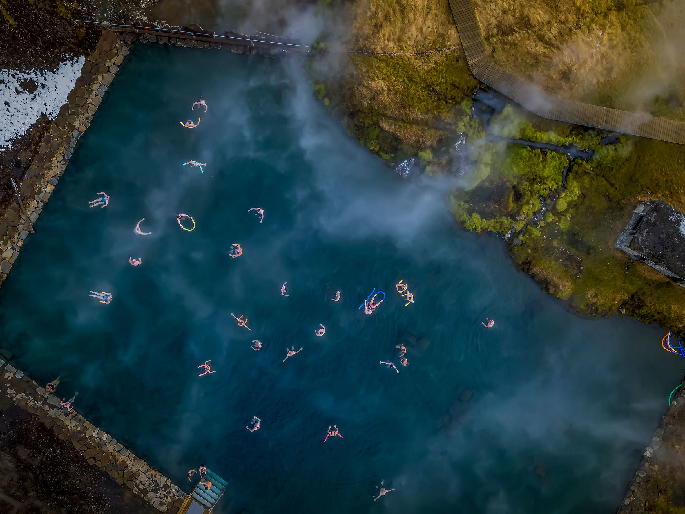 The Secret Lagoon, Fludir, Iceland