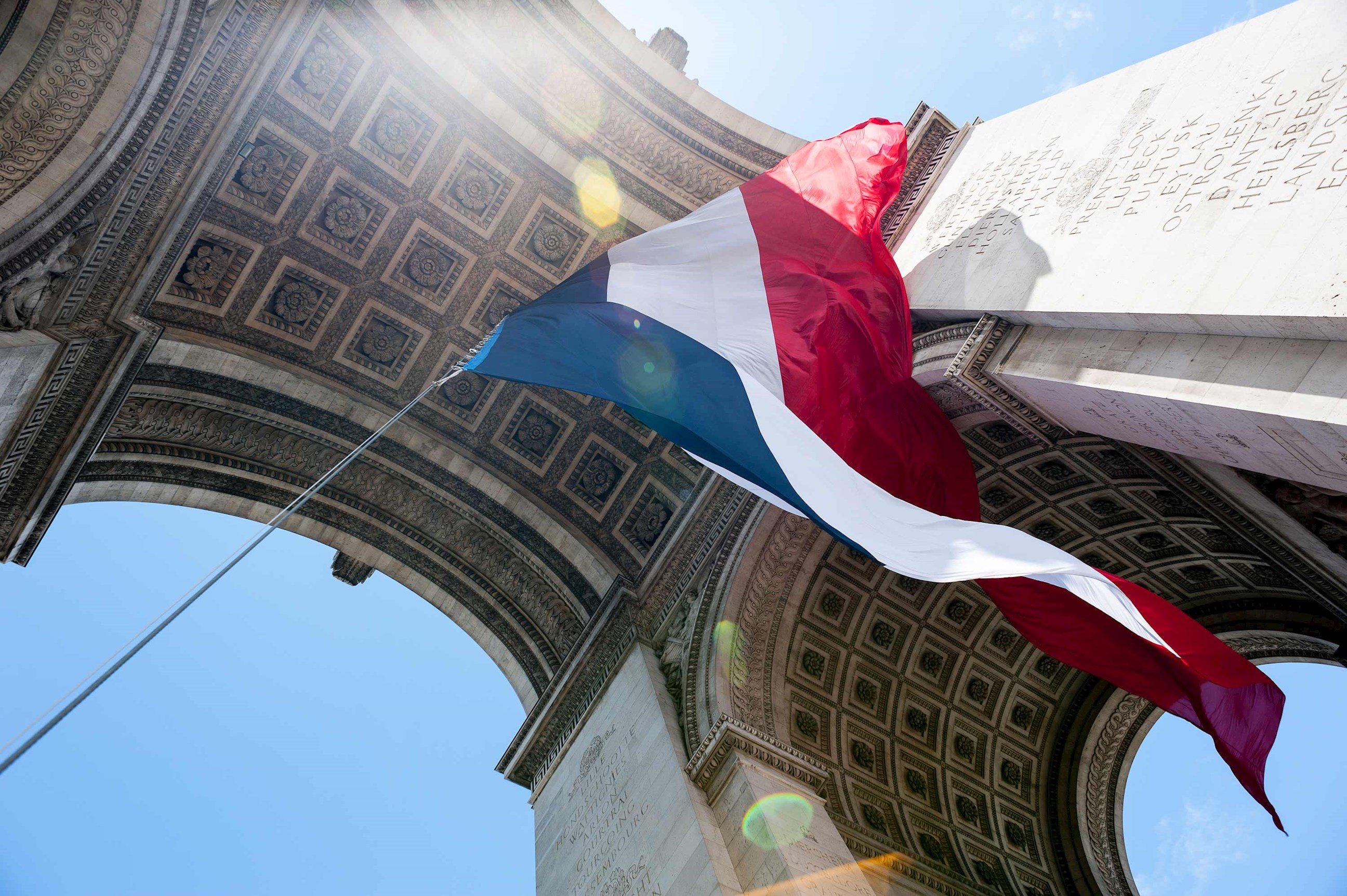 Arc De Triomphe in Paris, France