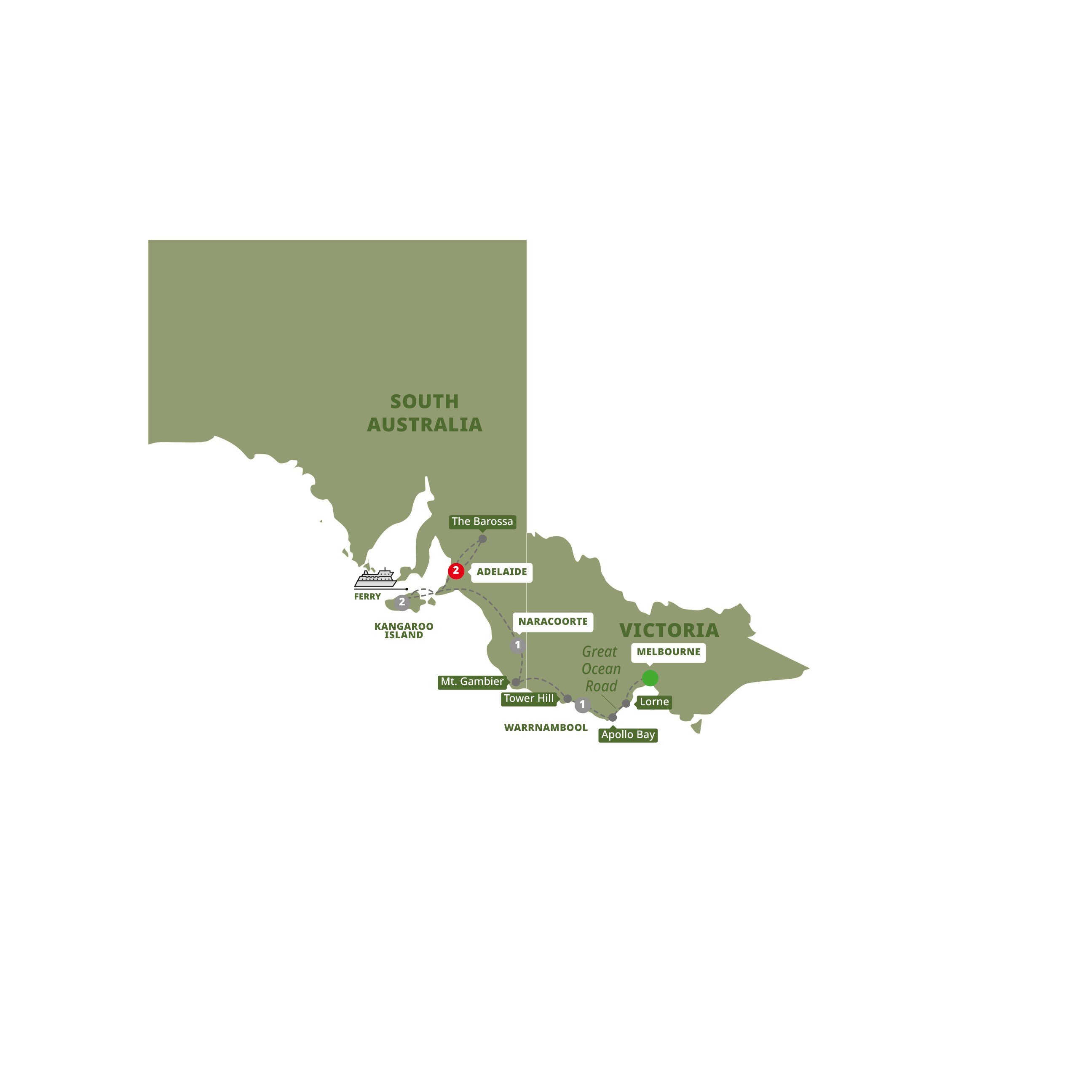 Great Ocean Road & Kangaroo Island 2023 Trafalgar