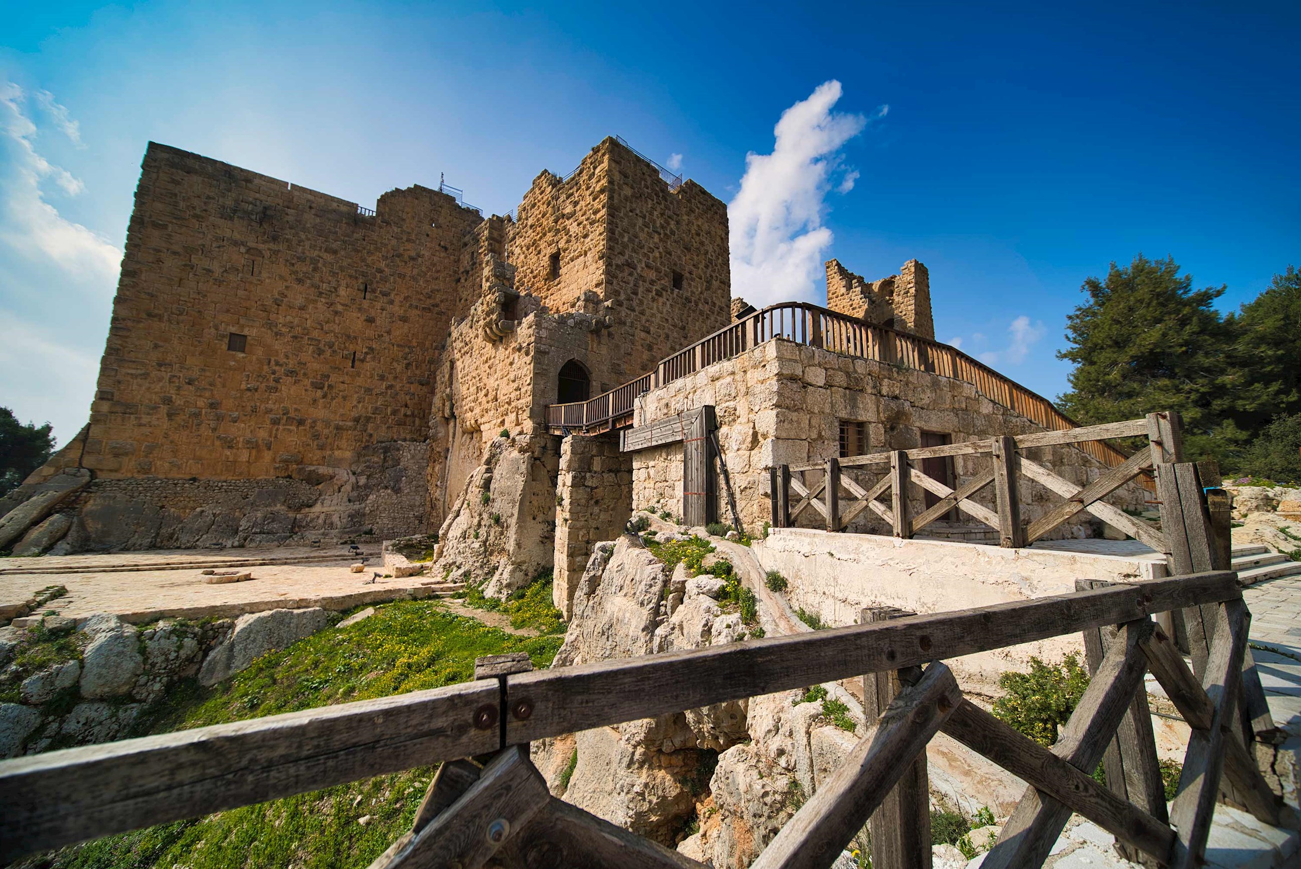 Visit Aljoun Castle in Jordan