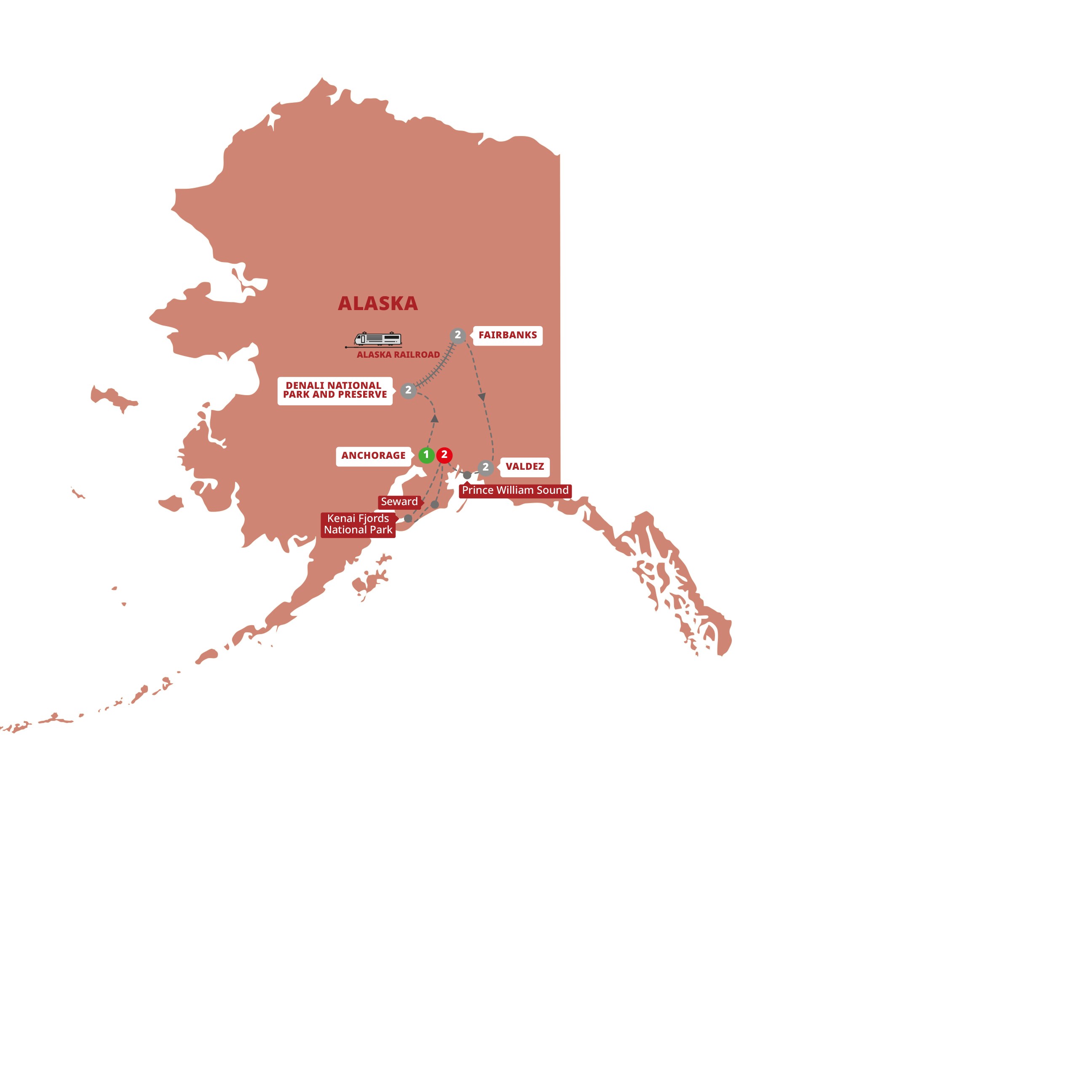 Majestic Alaska Tour 2025 Flexible Bookings Trafalgar