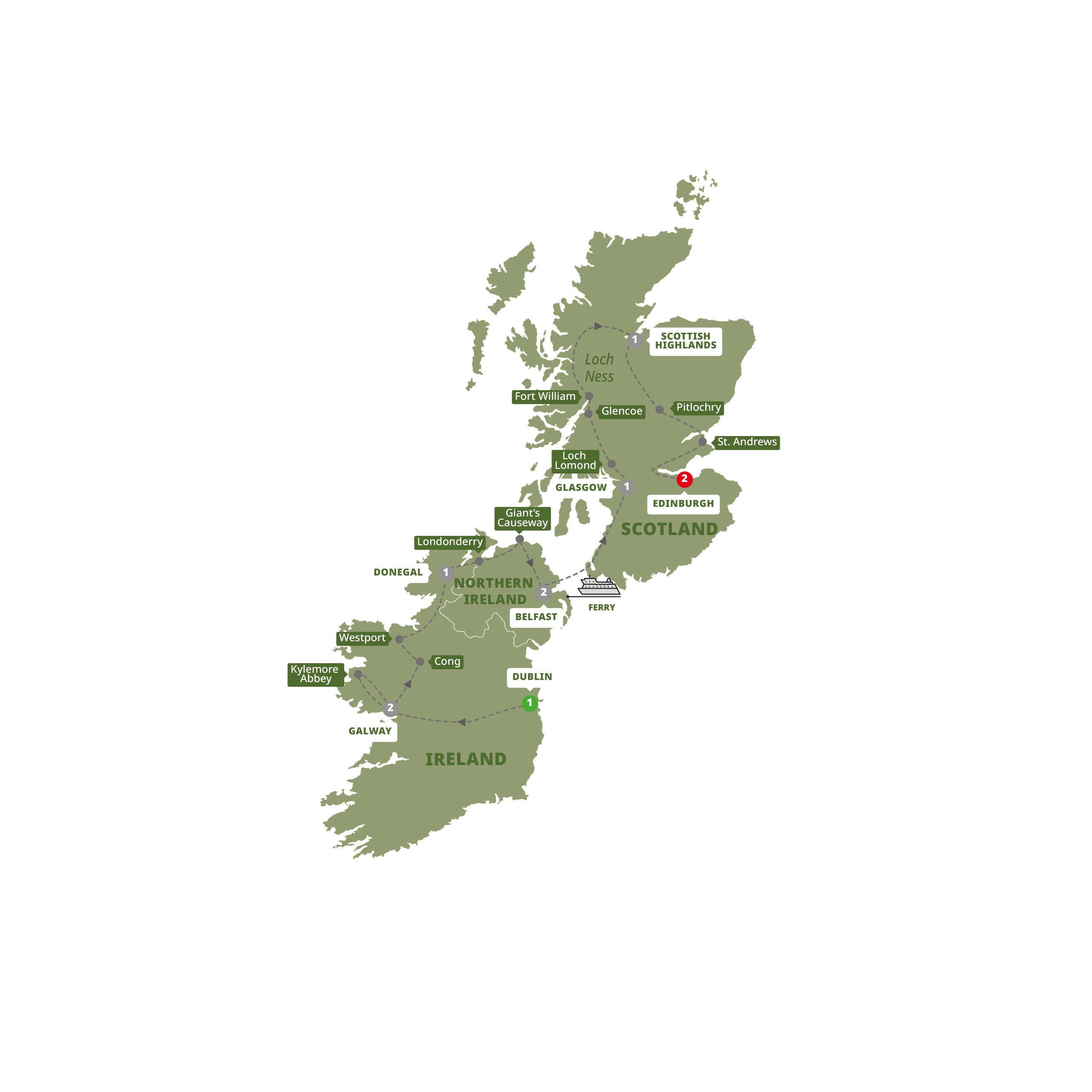 trafalgar tours ireland and scotland 2024