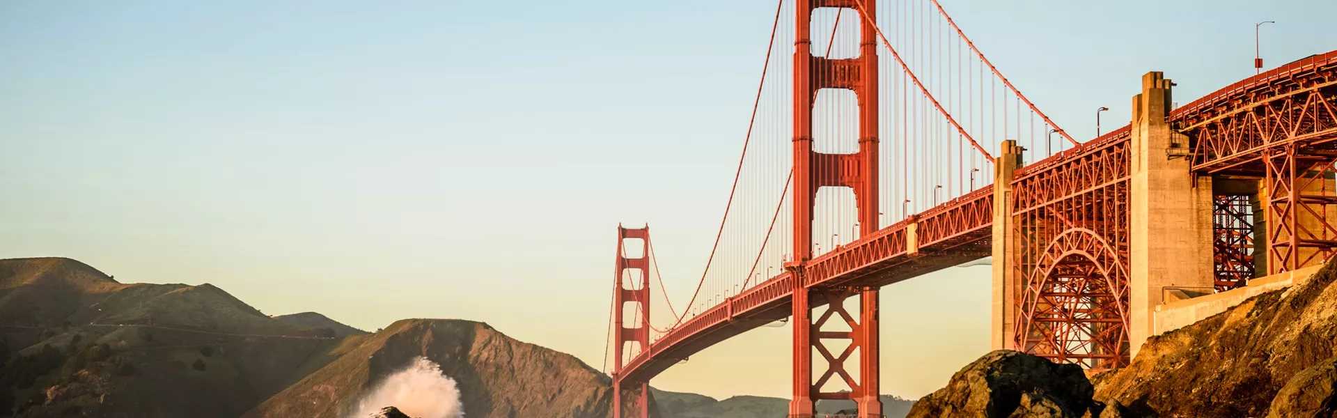 Golden Gate Bridge in San Francisco, California