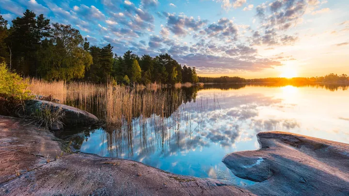View of Lake Vanern, Sweden