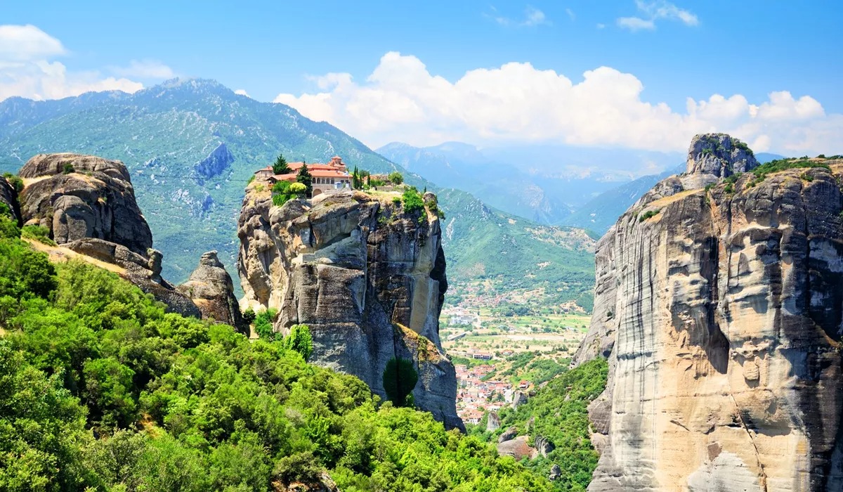 Holy Trinity Monastery in Meteora, Greece