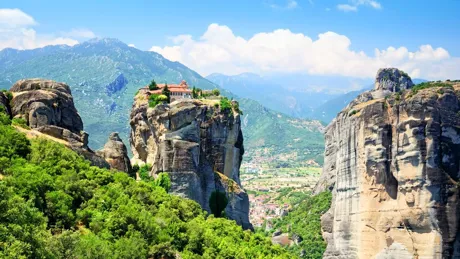 Holy Trinity Monastery in Meteora, Greece