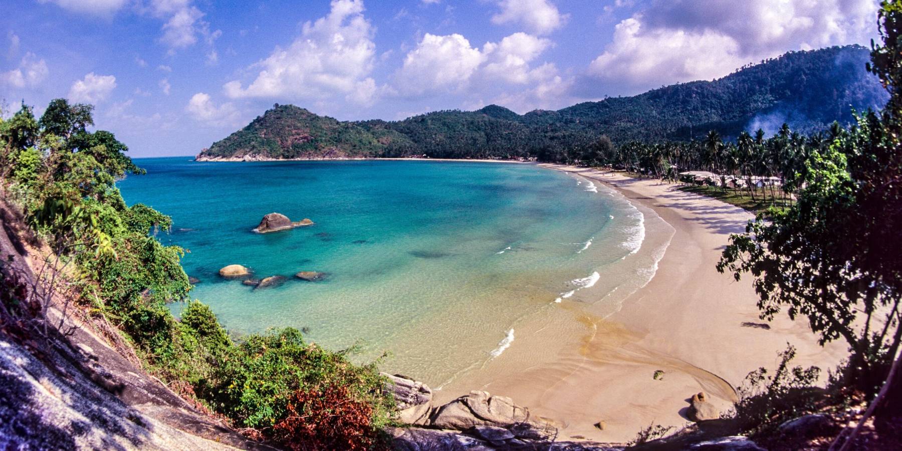 Koh Samui islands with blue water, Thailand 