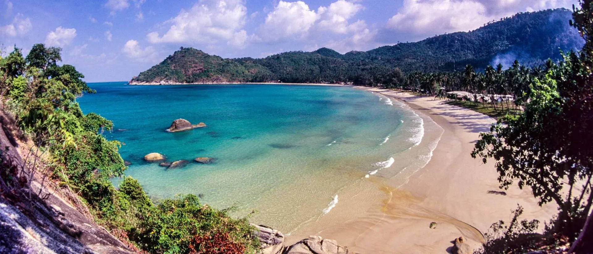 Koh Samui islands with blue water, Thailand