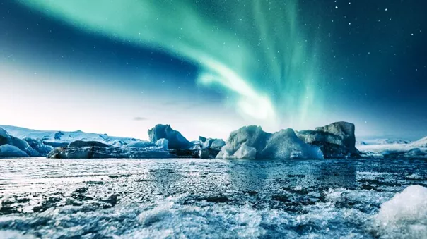 Medium Aurora Borealis In Jokulsarlon 1278667752