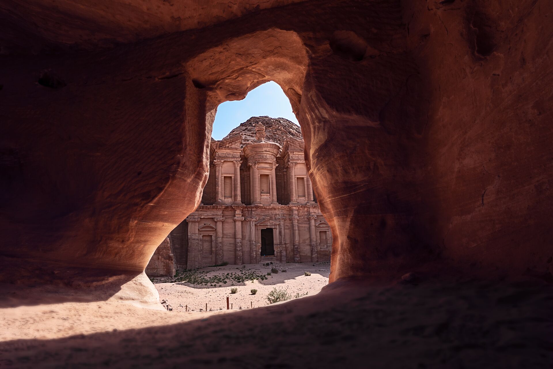 Monastery Of Petra in Jordan