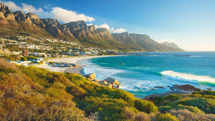 Twelve Apostles Mountain in Cape Town, South Africa