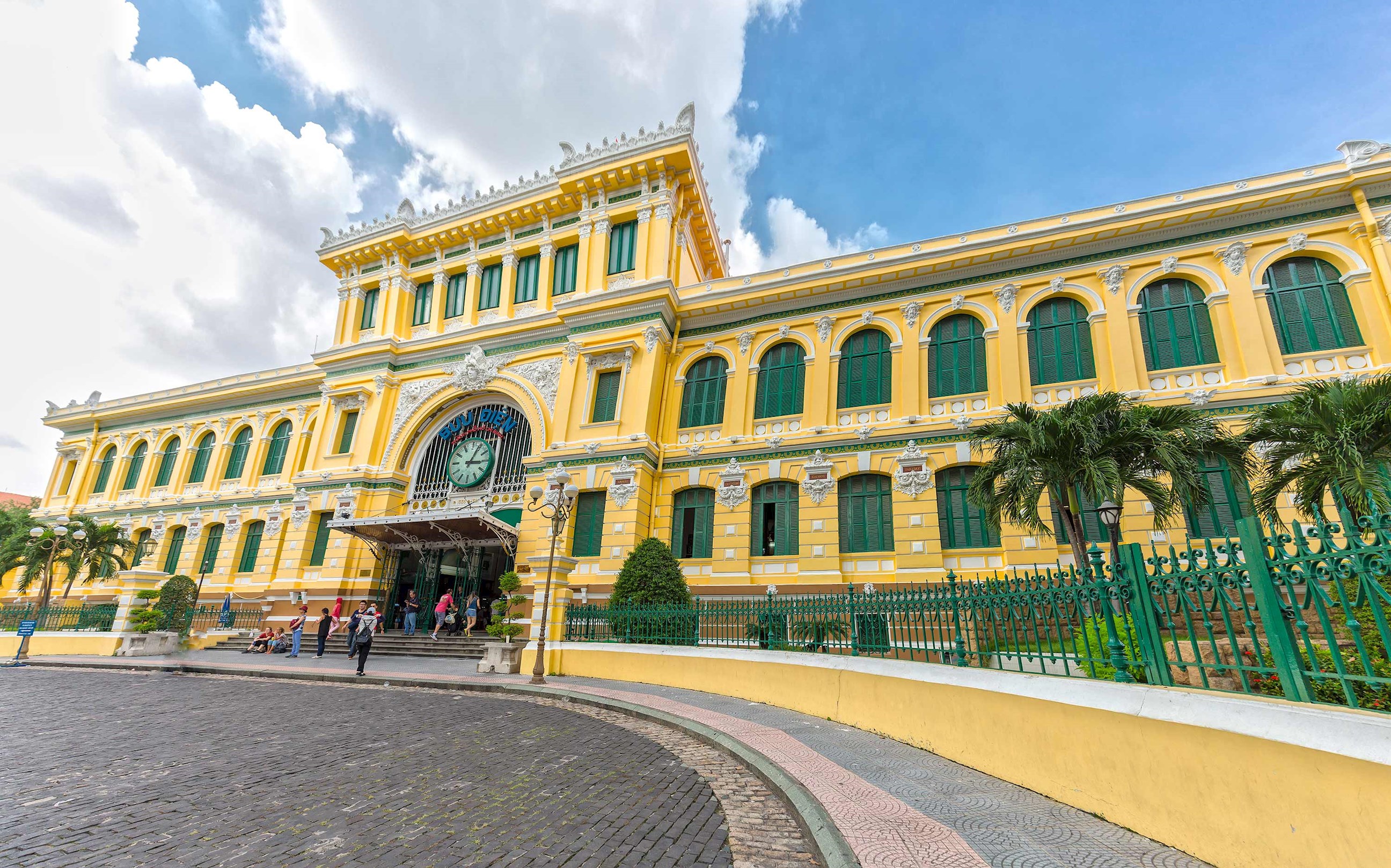 Saigon Central Post Office in Ho Chi Minh City, Vietnam
